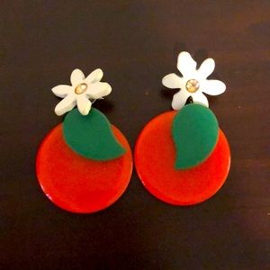 Citrus Kate Spade Earrings 🍊